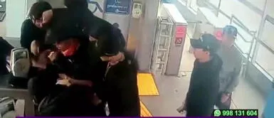 Robos, cogoteos y peleas: La violencia que se vive en las estaciones del Metropolitano Metropolitano de Lima: Robos, cogoteos, peleas y violencia en las estaciones