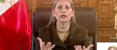 María del Carmen Alva juró como presidenta del Parlamento el último 26 de julio. Maricarmen Alva en desacuerdo con proyecto de ley para cremar a Fujimori y Montesinos