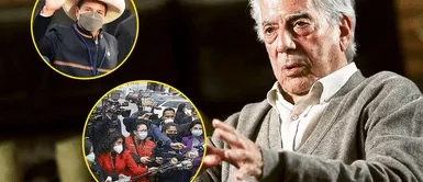 Mario Vargas Llosa una vez más se pronuncia contra Castillo. Mario Vargas Llosa: "Triunfo de Pedro Castillo significó mi fracaso y un desastre para el Perú"