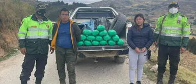 Libertad: PNP incauta 16 kilos de marihuana en tolva de una camioneta La Libertad: PNP incauta 16 kilos de marihuana en tolva de una camioneta