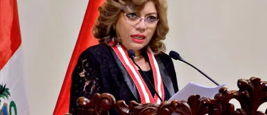 Zoraida Ávalos, fiscal de la Nación Fiscal de la Nación afirma que no hay persecución política contra Vladimir Cerrón