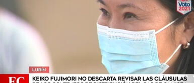 Keiko Fujimori, Rafael López Aliaga, Hernando de Soto y otros candidatos también prometió renegociar Camisea Keiko Fujimori y el día que también prometió renegociar Camisea