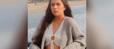 Gianella Marquina y look con pañuelo Gianella Marquina se luce en México con moderno look que revela tendencia de verano