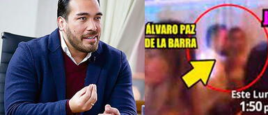 Álvaro Paz de la Barra minimiza relación con Jamila Dahabreh Álvaro Paz de la Barra minimiza salidas con Jamila Dahabreh: "Son chismes, es una insensatez"
