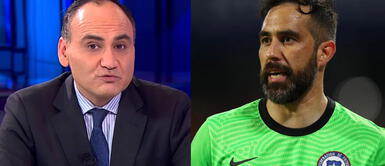 Periodista chileno se disculpó con Claudio Bravo previo al partido ante Perú Periodista chileno se disculpó con Claudio Bravo previo al partido ante Perú