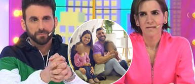 Rodrigo y Gigi explotan: ¿Subir en redes cómo bañan a una bebé? ¿Qué le pasa a Andrea y Sebastián? Rodrigo y Gigi furiosos contra Sebastián y Andrea San Martín por exponer a hija de su pareja