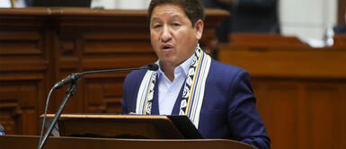 Guido Bellido presidió una conferencia de prensa de la PCM este miércoles 29 de septiembre. Guido Bellido afirma que ellos llevaron a Pedro Castillo a la presidencia