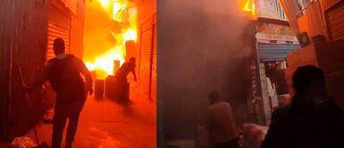 Incendio en Unicachi Diez horas de labor: Bomberos controlaron incendio en el Mercado Unicachi