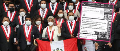 Perú Libre: Chats mostrarían disputas en la bancada. Perú Libre: Presuntos chats revelan pugnas y hostilidades dentro de la bancada