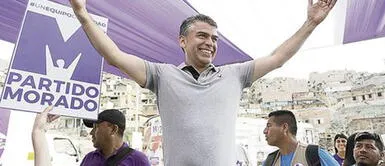 Julio Guzmán Partido Morado sustentó ante el JNE apelación para recuperar su inscripción