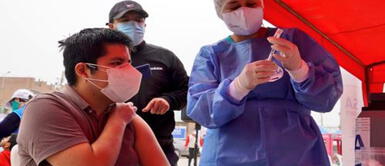 Vacunación sigue por buen camino. Minsa tiene como meta de octubre vacunar a 15 millones de peruanos con la segunda dosis