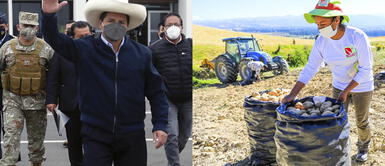 Castillo partió en horas de la mañana hacia Cusco. Segunda Reforma Agraria busca promover la inclusión social de los productores agrícolas