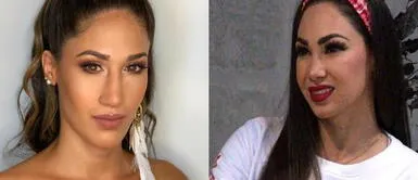 Melissa Loza y Tepha Loza outfit coordinado Melissa y Tepha Loza reflejan complicidad con un elegante look coordinado 'black and white'