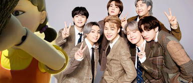 BTS jugó “luz roja, luz verde” al mismo estilo de el “Juego del calamar” Esta fue la vez que BTS jugó “luz roja, luz verde” al mismo estilo de el “Juego del calamar”