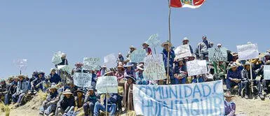 Comunidades en Chumbivilcas. Comunidades en Chumbivilcas piden ser proveedores para transportar el mineral