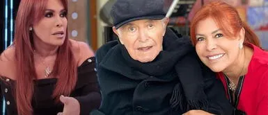 Magaly Medina se encuentra alarmada por la salud de su padre Magaly Medina angustiada por la salud de su padre: “Esta muy enfermo”