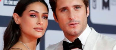 Renata Notni y vestido gala Renata Notni se luce en la alfombra roja junto a Diego Boneta con un vestido de terciopelo