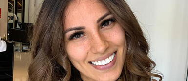 Allison Pastor y abrigo de animal print Allison Pastor rinde tributo al glamour de 'Old Hollywood' en ostentoso outfit de animal print