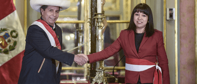 Presidente Pedro Castillo lideró junto a Mirtha Vásquez el primer Consejo de Ministros Foto: Presidencia PCM: Mirtha Vásquez lidera el primer Consejo de Ministros junto Pedro Castillo