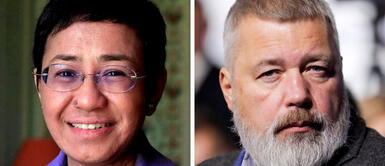 El Premio Nobel de la Paz 2021 fue entregado a dos periodistas Los periodistas Maria Ressa y Dmitry Muratov ganan el Premio Nobel de la Paz 2021