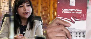 La titular de la PCM indicó que "por el momento" el gobierno no priorizará el cambio de Constitución. Mirtha Vásquez sobre cambiar la Constitución del Perú: no es una prioridad