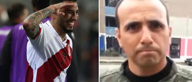 El significado del emotivo festejo de Sergio Peña tras anotar el 2-0 ante Chile El significado del emotivo festejo de Sergio Peña tras anotar el 2-0 ante Chile