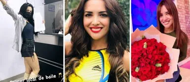 Rosángela Espinoza emocionada presentó el local de su escuela de baile. Rosángela Espinoza se reinventa y muestra el local de su primera escuela de baile