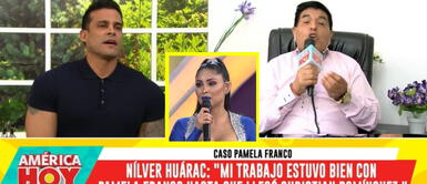 Christian Domínguez y Nilver Huarac se vieron cara a cara. Christian Domínguez se peleó en vivo con Nilver Huarac por hablar mal de Pamela Franco: "Quedó olvidada en pandemia"
