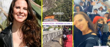 Kate del Castillo se luce en Machu Picchu junto al elenco de 'La reina del sur'. Kate del Castillo queda fascinada con Machu Picchu y filtran escenas de 'La Reina del sur 3'