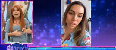 Magaly le responde a Aída por hablar de su hijo Magaly Medina ataca fuertemente a Aída Martínez durante su programa