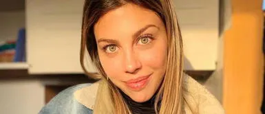 Alondra García Miró y outfit Alondra García Miró deslumbra en paradisiaca playa mexicana con sagaz bikini naranja en tendencia