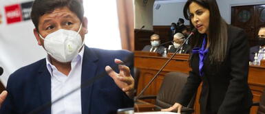 Legisladora Patricia Chirinos solicitará orden de alejamiento de Guido Bellido. Patricia Chirinos busca orden de alejamiento que impida a Bellido acercarse a menos de 300 metros