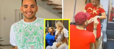 Revelaron inéditas imágenes del cantante y la joven que sería su actual pareja en EE.UU. Josimar le habría pedido matrimonio a joven , pese a embarazo de María Fe Saldaña