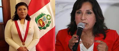 Dina Boluarte lidera el Ministerio de Desarrollo e Inclusión Social y Betssy Chávez el Ministerio de Trabajo. Foto: composición/Wapa.pe. Dirigentes de Perú Libre anuncian que Bettsy Chávez y Dina Boluarte serían expulsadas del partido