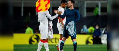 Miguel Trauco intercambió camisetas con el crack argentino. ¿Quién es el jugador peruano que se llevó la camiseta de Messi?