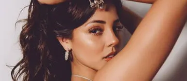 Luciana Fuster y bikini de estampado de jirafa Luciana Fuster introduce intrépido estampado en coqueto bikini desde Miami