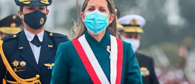 María del Carmen Alva, presidenta del Congreso. Para el público en general: María del Carmen Alva a favor de reabrir la Plaza Bolívar