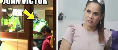 Andrea San Martín habría explotado por novia de Juan Víctor Andrea San Martín habría explotado por novia de Juan Víctor: “Fue con dos policías a sacar a la bebé”