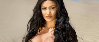 La artista nacional Michelle Soifer Michelle Soifer brilla como el sol con traje sastre de color champagne. Toda una tendencia de temporada.