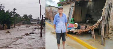 Habitantes de Choros piden la ayuda de las autoridades gubernamentales. Cajamarca: Habitantes de Choros lo pierden todo tras inundaciones por fuertes lluvias