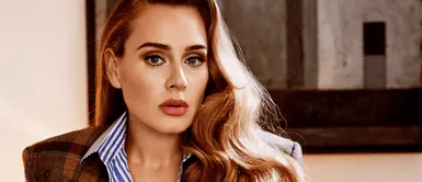 Adele, Foto: Vogue. Adele una vez más nos enamora con su clásico delineado de ojos en nuevo sencillo.
