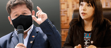 Guido Bellido se pronuncia sobre reuniones con Mirtha Vásquez. Bellido advierte que cambios en el Gabinete tiene que incluir a Mirtha Vásquez