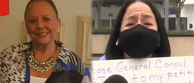 Mujer pide viajar a Estados Unidos para despedirse de su madre con cáncer Mujer implora ayuda para viajar a EE.UU: "Mi madre se está muriendo de cáncer"