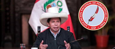 Pedro Castillo se reunió con la Asociación Nacional de Periodistas el pasado lunes 18. Asociación Nacional de Periodistas se reunió con Pedro Castillo para asegurar la libertad de prensa