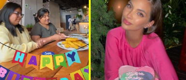 Natalie Vértiz sorprendió con tierno detalle a la hija de su trabajadora, Rosmery. Natalie Vértiz organizó una bella celebración de 15 años a la hija de su trabajadora Rosmery: "Te adoramos"