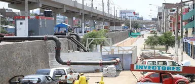 Cuadra 12 de la Av. Los Próceres, epicentro del aniego, sigue cerrada tras 2 años y 9 meses. Sedapal cambia la fecha de entrega de obras de alcantarillado en SJL