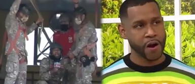 Giselo es despedido en vivo Giselo es despedido en vivo por no cumplir reto de altura: "Gracias por la oportunidad"