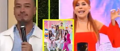 El organizador respondió con un contundente mensaje a Magaly Medina tras cuestionar el precio de la fiesta. Yunko do Santos 'cuadra' a Magaly tras pedir vouchers y desmentir costo de la fiesta: “¿Estamos a ese nivel?”