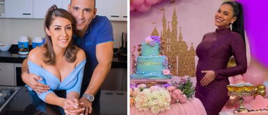 Karla Tarazona tuvo tierno detalle con Maricarmen Marín. Karla Tarazona impacta a Maricarmen Marín con 'lujoso' regalo Gucci para su bebé: "No lo puedo creer"