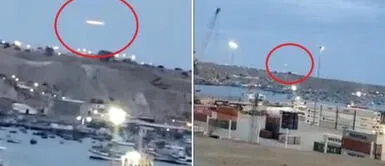 Ciudadano graba a presunto OVNI que sobrevolaba en Paita Ciudadano graba a presunto OVNI que sobrevolaba en Paita